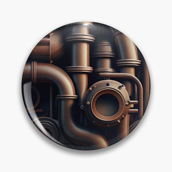 Artikelvorschau, Bold Smooth Industrial Pattern Digital Painting entworfen und verkauft von CodeAndColors.