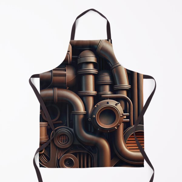Aperçu de l'œuvre Bold Smooth Industrial Pattern Digital Painting créée et vendue par CodeAndColors.