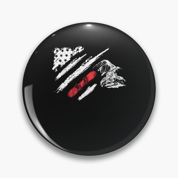 Item preview, Snowboard in America flag designed and sold by ChrisFeil.