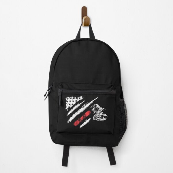 Item preview, Snowboard in America flag designed and sold by ChrisFeil.