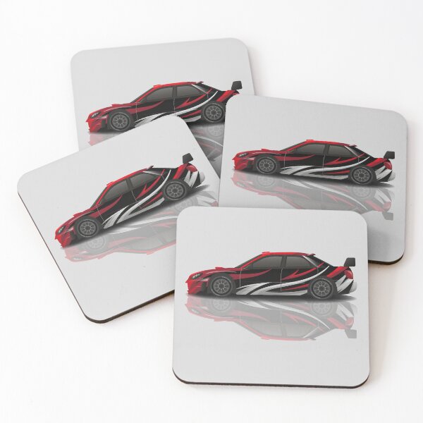 Item preview, Sports Racing Car - red and black designed and sold by professorguru.