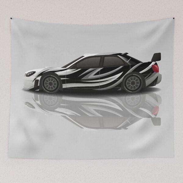 Item preview, Sports Racing Car - black and silver designed and sold by professorguru.