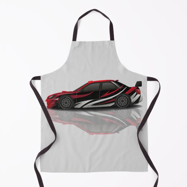 Item preview, Sports Racing Car - red and black designed and sold by professorguru.