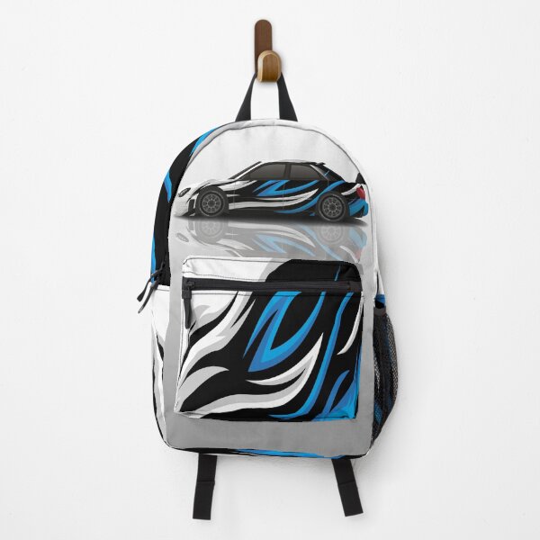 Item preview, Sports Racing Car - blue and black designed and sold by professorguru.
