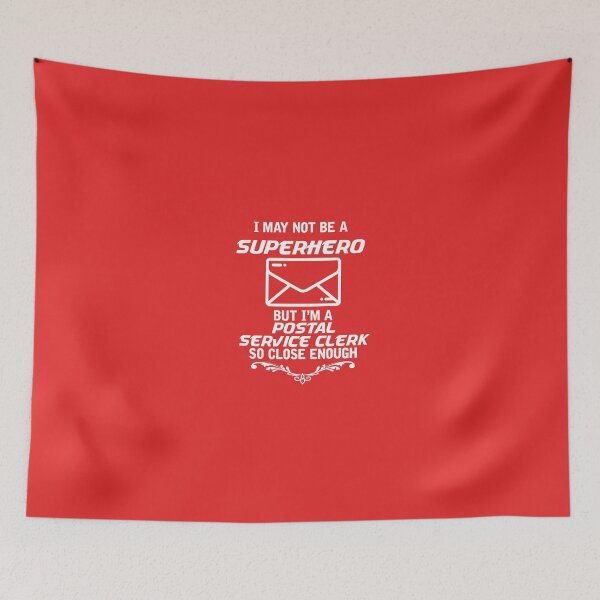 Item preview, Not Superhero But Postal Service Clerk designed and sold by AlwaysAwesome.