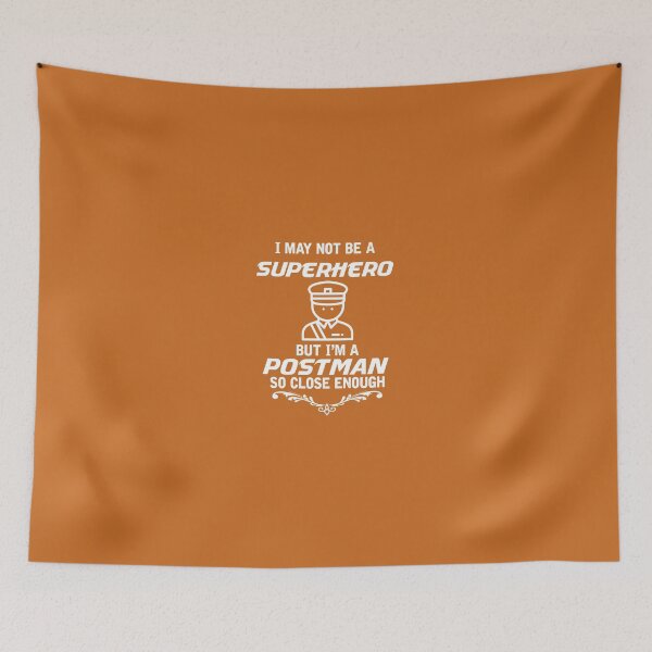 Item preview, Not Superhero But Postman designed and sold by AlwaysAwesome.