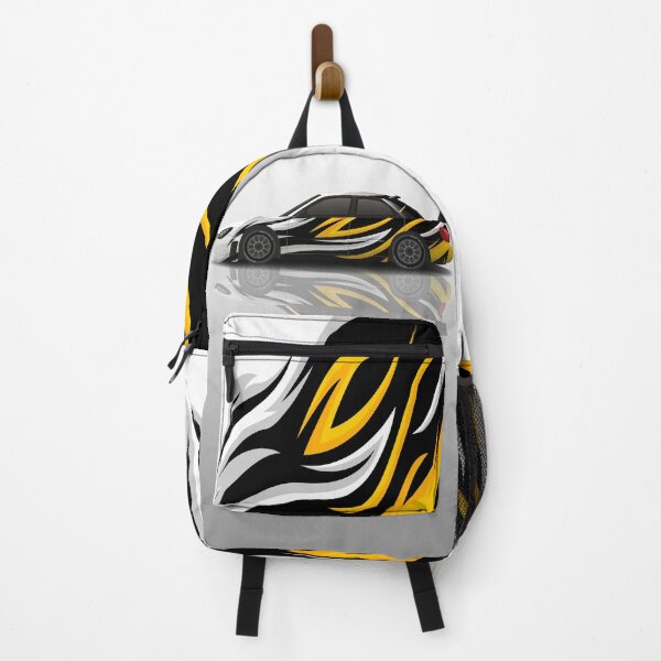 Item preview, Sports Racing Car - yellow and silver designed and sold by professorguru.