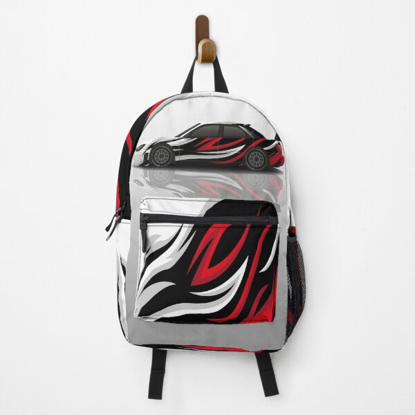 Item preview, Sports Racing Car - red and silver designed and sold by professorguru.