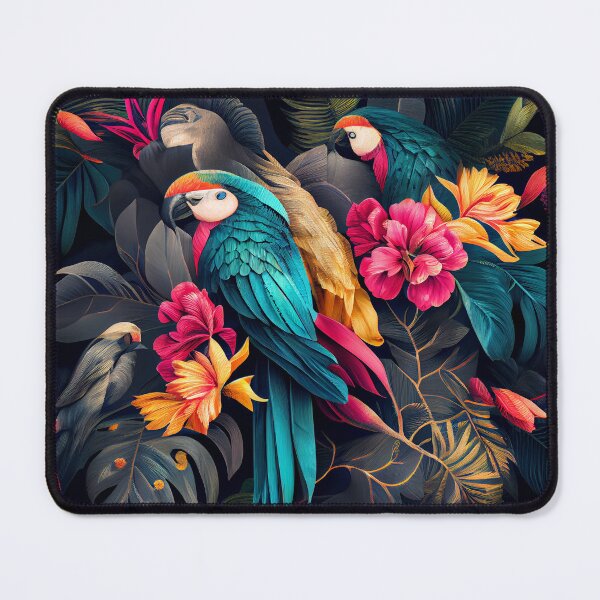 Item preview, Three Dimensional Dramatic Tropical Pattern Digital Painting designed and sold by CodeAndColors.