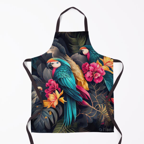 Item preview, Three Dimensional Dramatic Tropical Pattern Digital Painting designed and sold by CodeAndColors.