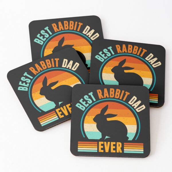 Item preview, Best Rabbit Dad Ever Bunny designed and sold by nnoahogles.