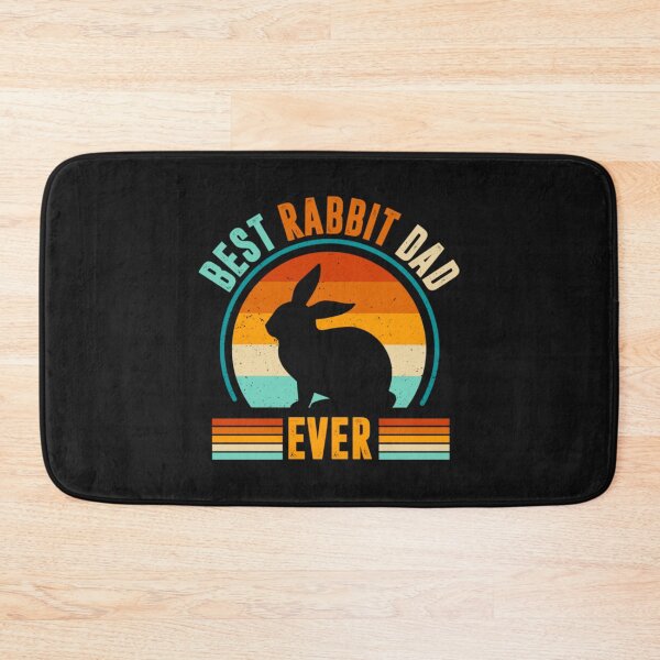 Item preview, Best Rabbit Dad Ever Bunny designed and sold by nnoahogles.
