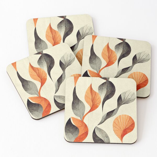 Item preview, Artistic leaves pattern designed and sold by HofTao.