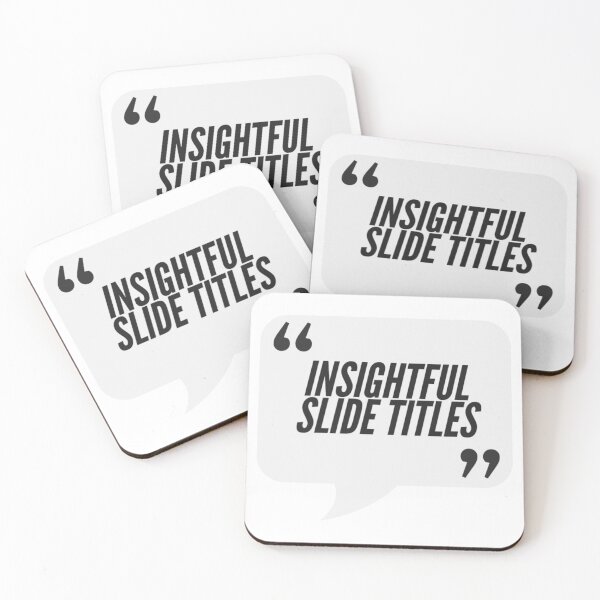 Item preview, Insightful Slide Titles - Office, Consulting, Agency Humor designed and sold by freshdesign2023.