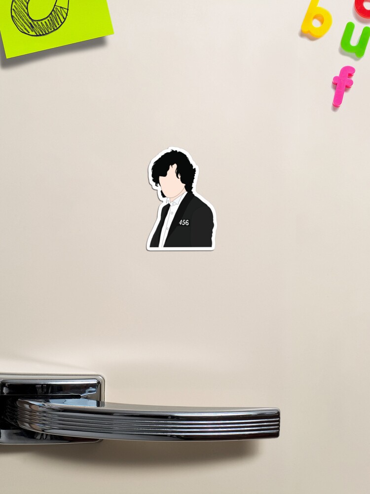 Squid Game - Player 456/ Seong Gi-Hun Sticker for Sale by VidhiVora