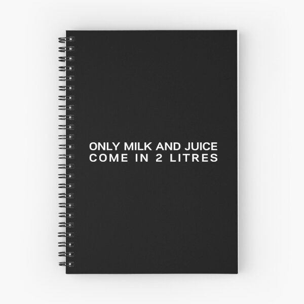 Item preview, Only milk and juice come in 2 litres designed and sold by Sonatine.