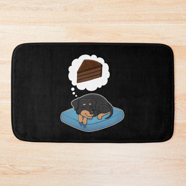 Item preview, Miniature Pinscher dreaming about Chocolate Cake designed and sold by DoggieDelights.