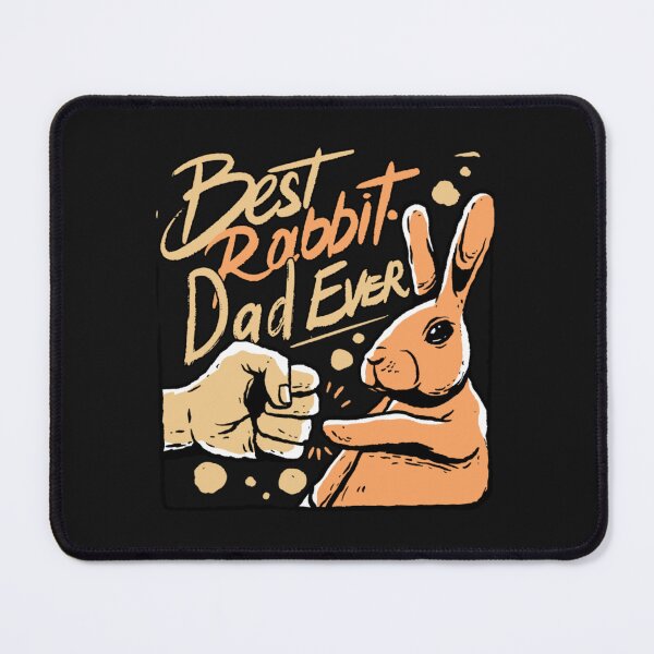 Item preview, BEST RABBIT DAD EVER designed and sold by nnoahogles.