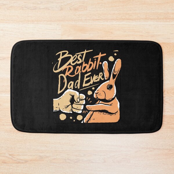 Item preview, BEST RABBIT DAD EVER designed and sold by nnoahogles.