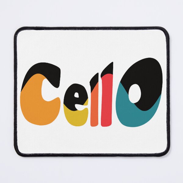 Item preview, Cello Colorful Wave Font designed and sold by piesdesignart.