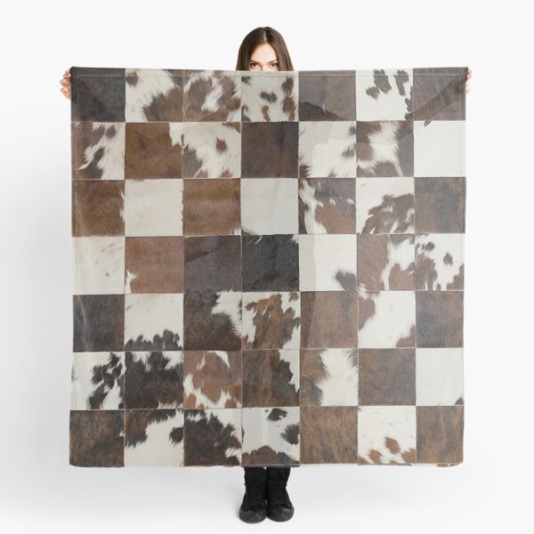 Item preview, Check cowhide pattern designed and sold by ReneMagritteArt.