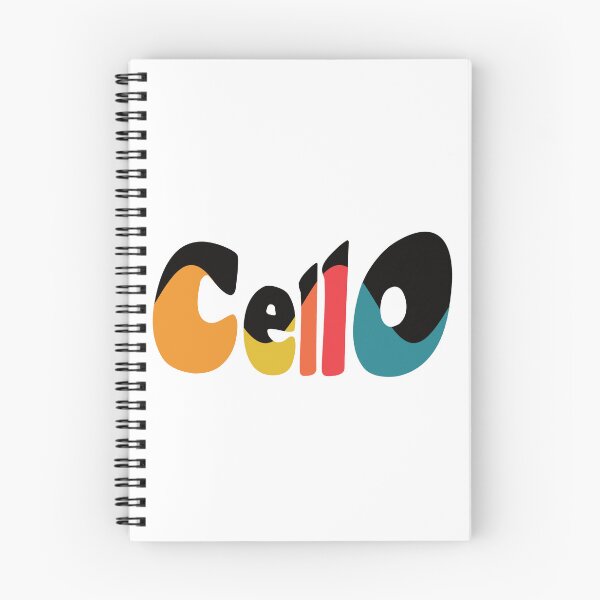 Item preview, Cello Colorful Wave Font designed and sold by piesdesignart.