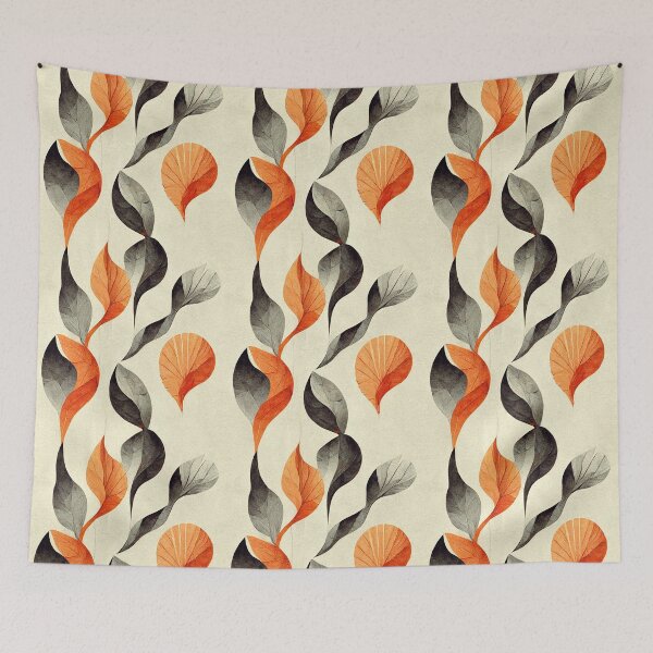 Item preview, Artistic leaves pattern designed and sold by HofTao.