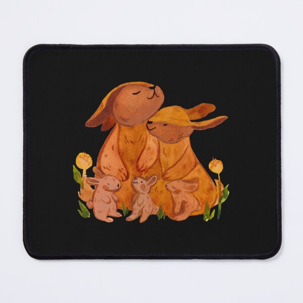 Item preview, Happy Rabbit Family designed and sold by nnoahogles.