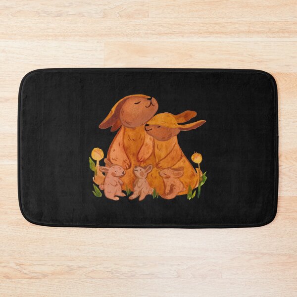 Item preview, Happy Rabbit Family   designed and sold by nnoahogles.