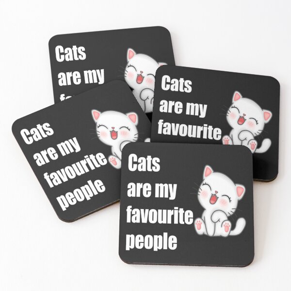 Item preview, Cats are my favourite people designed and sold by nnoahogles.