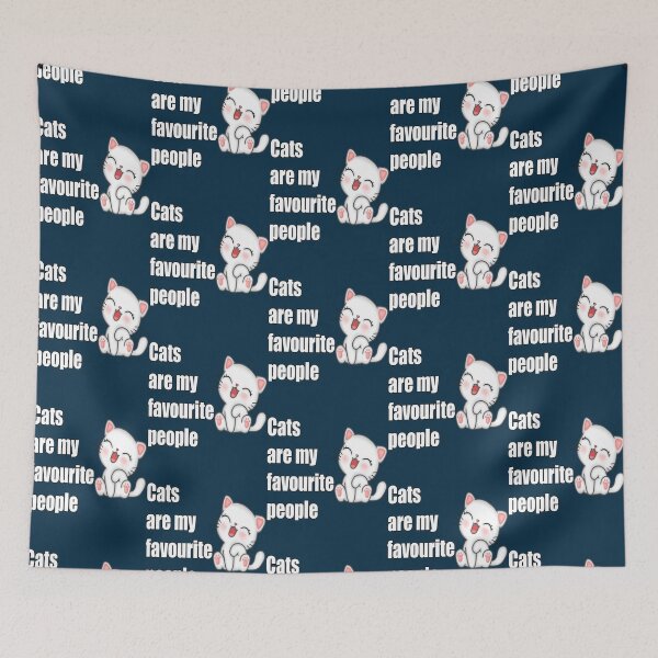 Item preview, Cats are my favourite people designed and sold by nnoahogles.