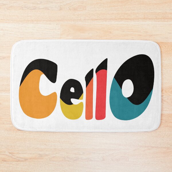 Item preview, Cello Colorful Wave Font designed and sold by piesdesignart.