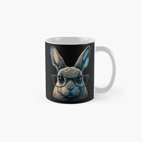 Rabbit Coffee Mug Ceramic, Rabbit Dad Mom Mug, Bunny Mug, Mug For Men –  Miette And Company