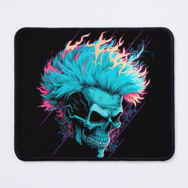 Item preview, Vintage Anime Style Skull designed and sold by ArtAT.