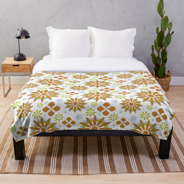 Item preview, Abstract Flowers on white background designed and sold by PegasusDesigns.