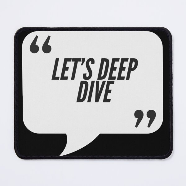 Item preview, Let's Deep Dive - Consulting, Office, Agency Humor designed and sold by freshdesign2023.