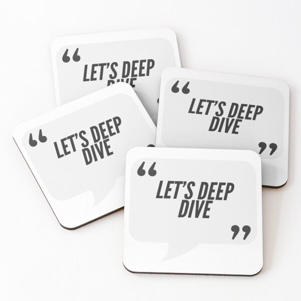 Item preview, Let's Deep Dive - Consulting, Office, Agency Humor designed and sold by freshdesign2023.
