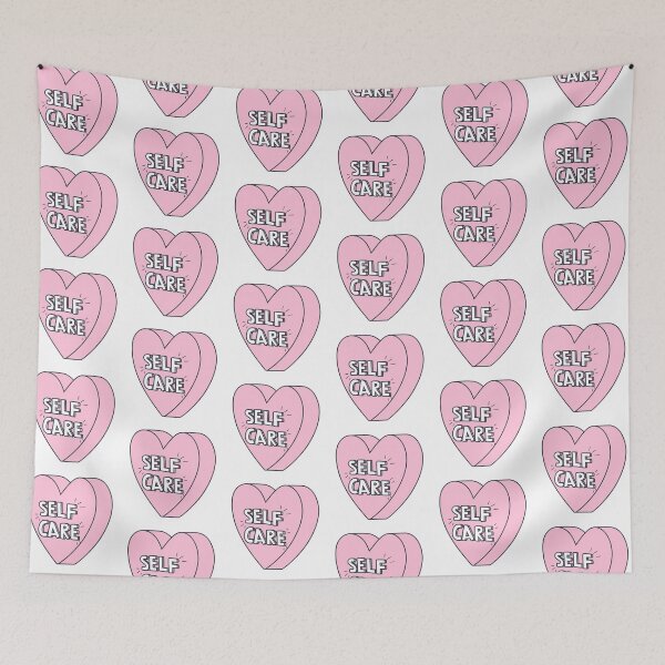 Item preview, SELF CARE HEART PINK designed and sold by zvizdetss.