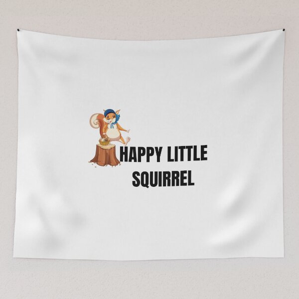 Item preview, Happy little squirrel designed and sold by Design Kingdom.