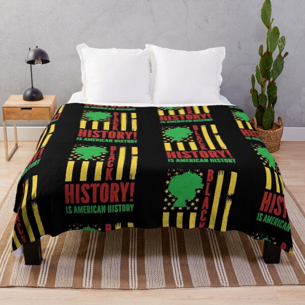 Item preview, Black History Is American History African American Flag designed and sold by GravitiTees.