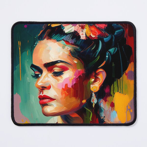 Item preview, Modern portrait of Frida Kahlo designed and sold by Rogervdb.