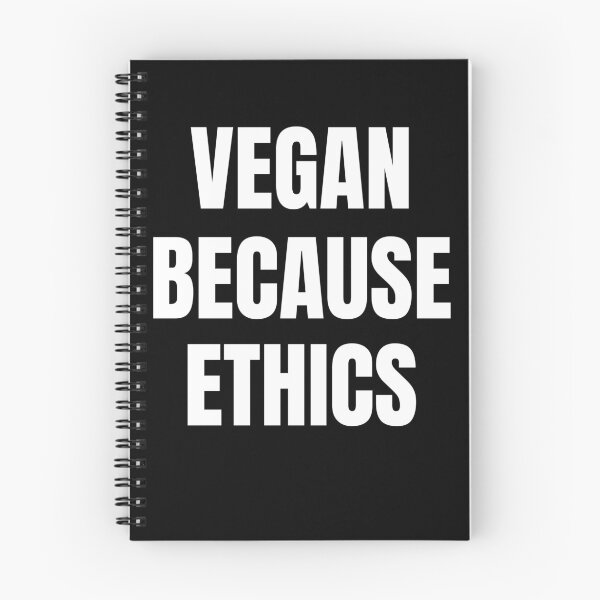 Item preview, Vegan Because Ethics designed and sold by Vendetta-art.