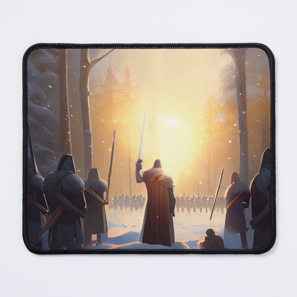 Item preview, Soldiers in the snow from a fantasy world. designed and sold by Maniock.