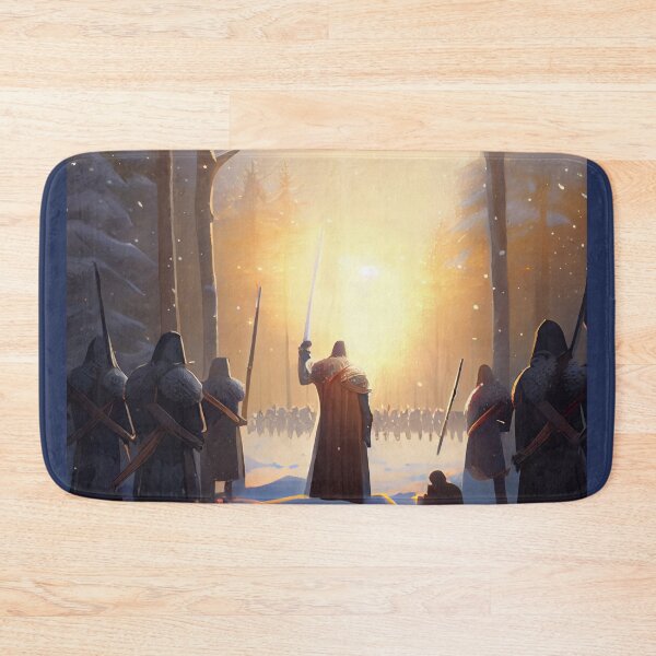 Item preview, Soldiers in the snow from a fantasy world. designed and sold by Maniock.