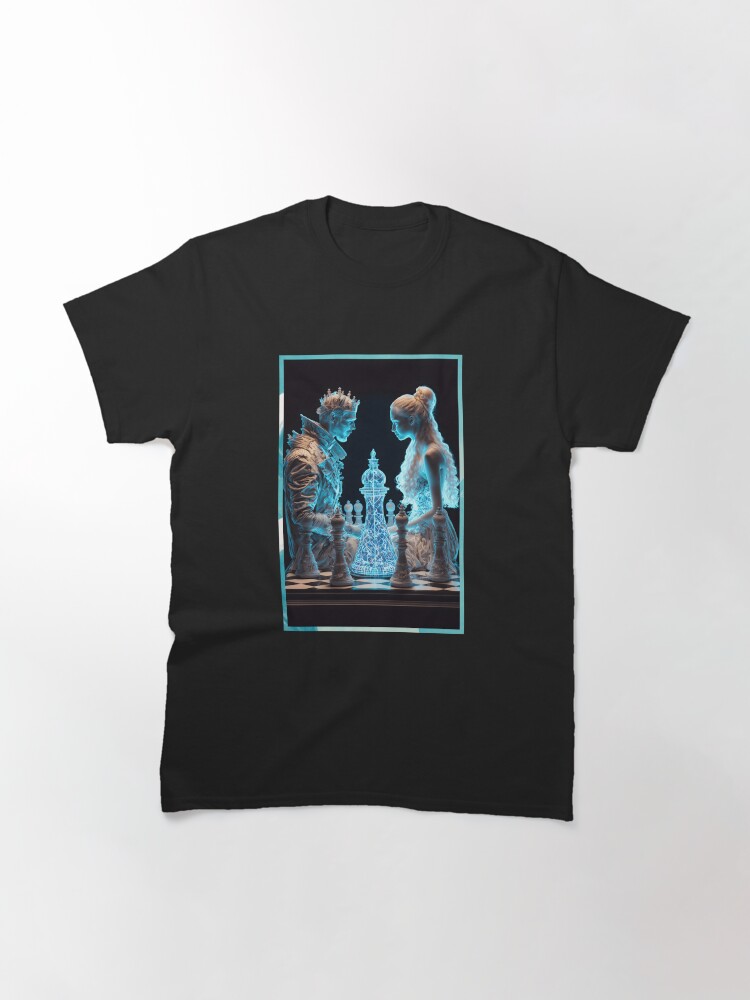 Aperçu 3 sur 7. T-shirt classique avec l'œuvre Nova Dream x AI - #2 créée et vendue par novadreamart.