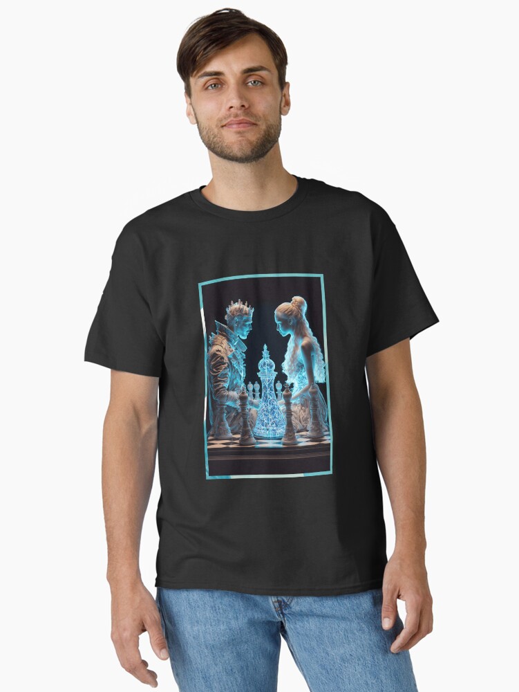 Aperçu 2 sur 7. T-shirt classique avec l'œuvre Nova Dream x AI - #2 créée et vendue par novadreamart.