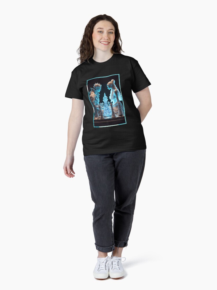 Aperçu 4 sur 7. T-shirt classique avec l'œuvre Nova Dream x AI - #2 créée et vendue par novadreamart.