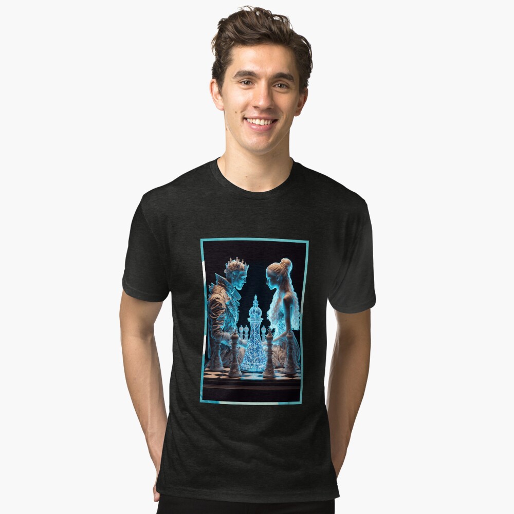 Aperçu de l'œuvre T-shirt chiné créée et vendue par novadreamart.