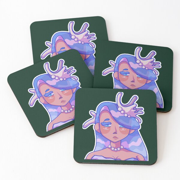 Item preview, Sea Fairy Cookie Headshot  Bust     designed and sold by MeadoweMiyukin.