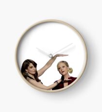 tina and amy Clock